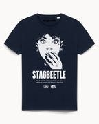 Bio T-Shirt Siebdruck Stagbeetle UPPL unplugged print lab