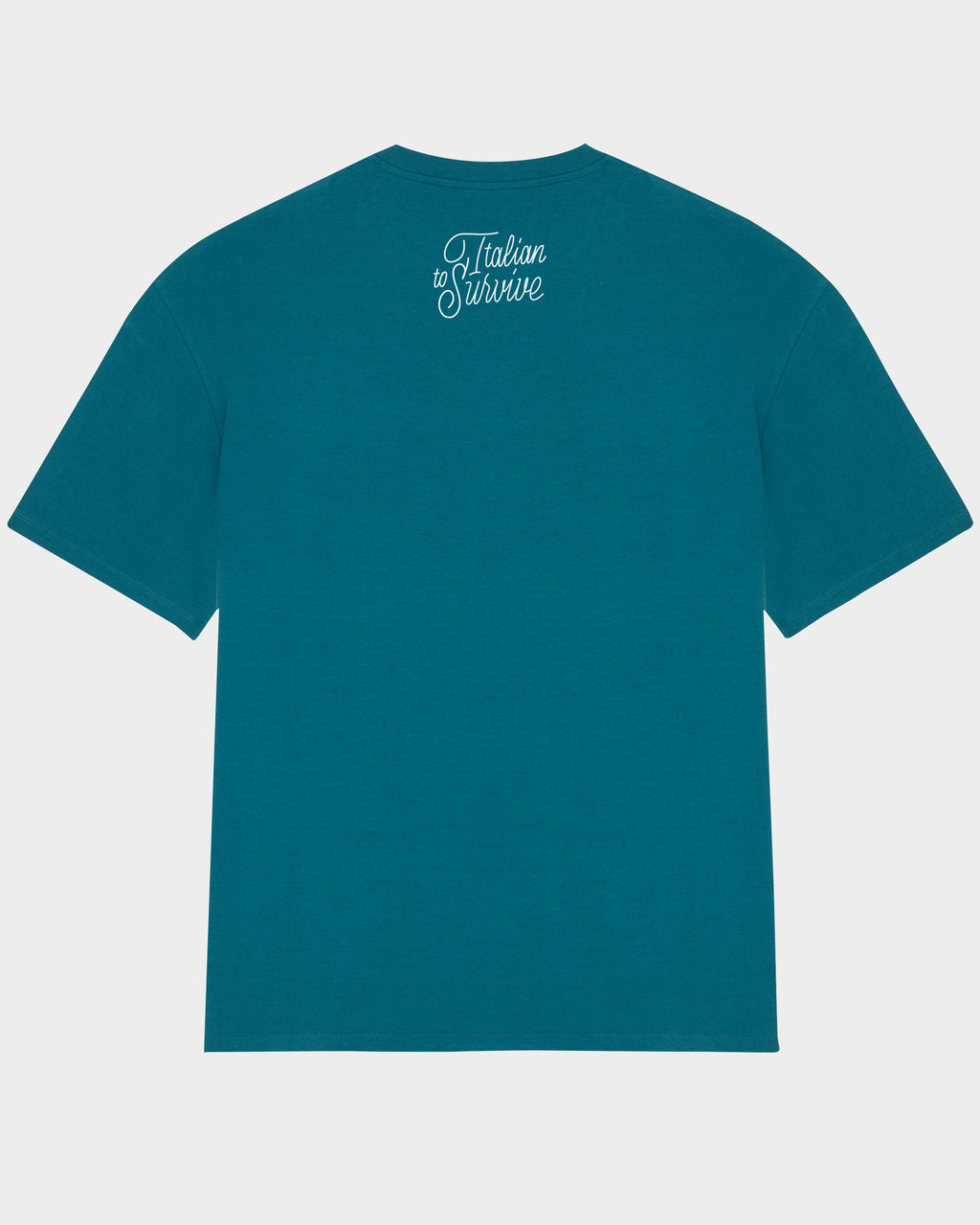 Bio-Shirt mit hängenden Schultern - il predatoe