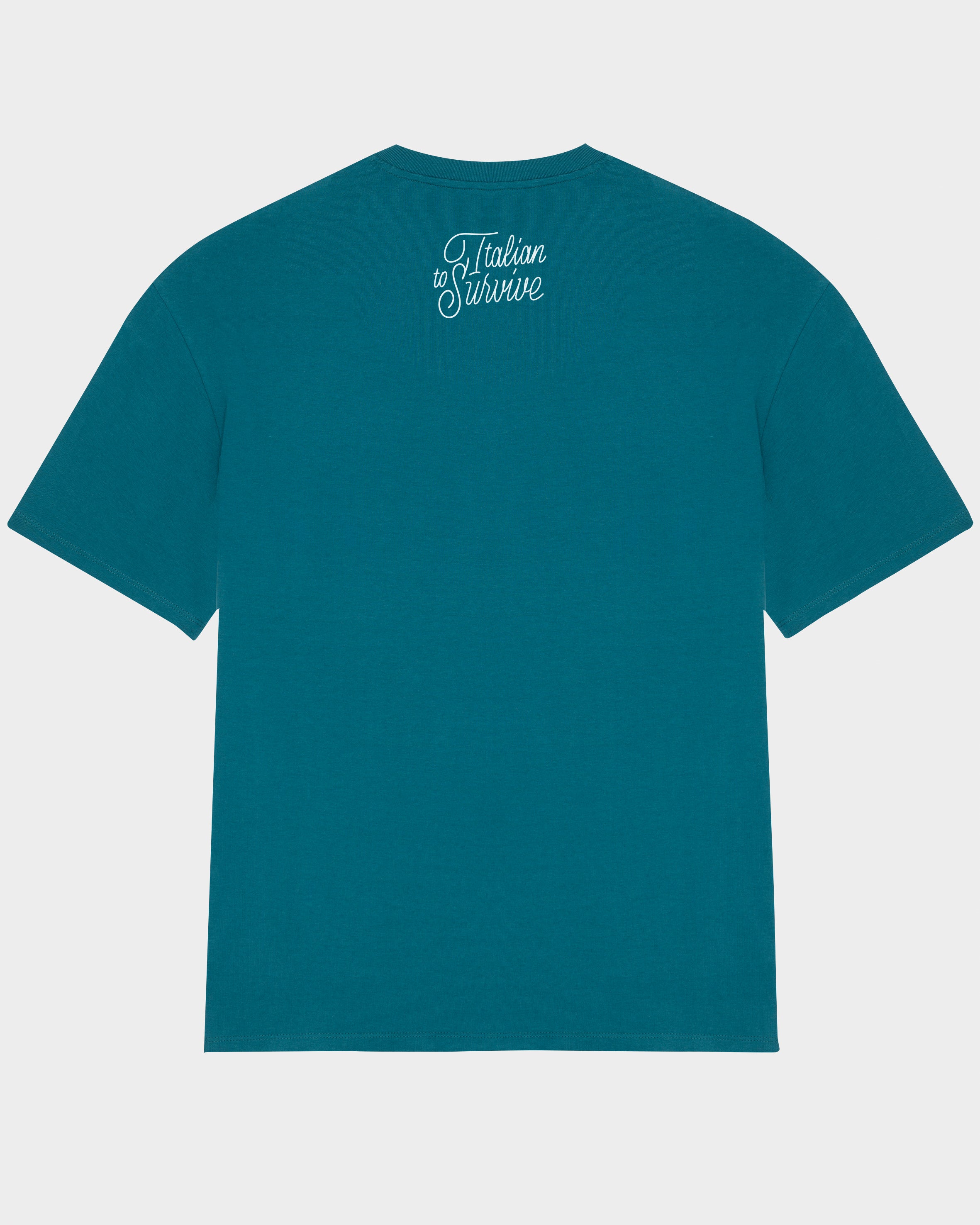 Bio-Shirt mit hängenden Schultern - il predatoe
