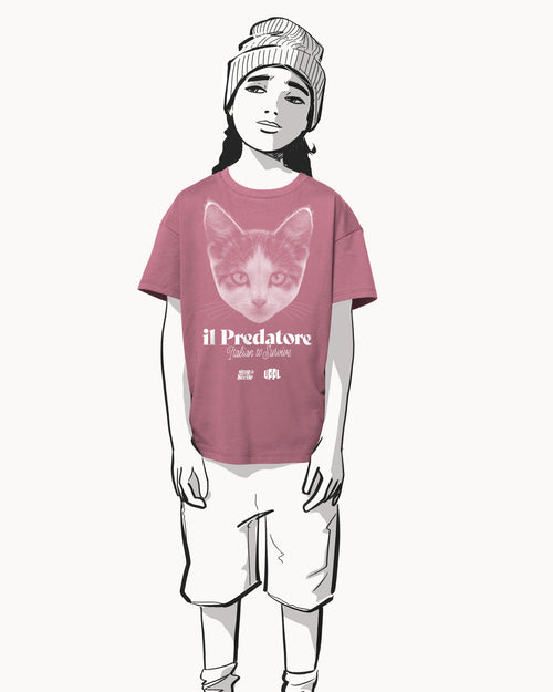 Bio Kindershirt Il predatore Raster
