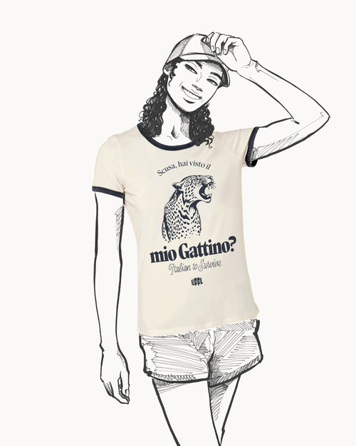 Bio-Retro T-Shirt Il mio gattino