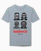 Bio-Shirt Sunday Horror Club grau