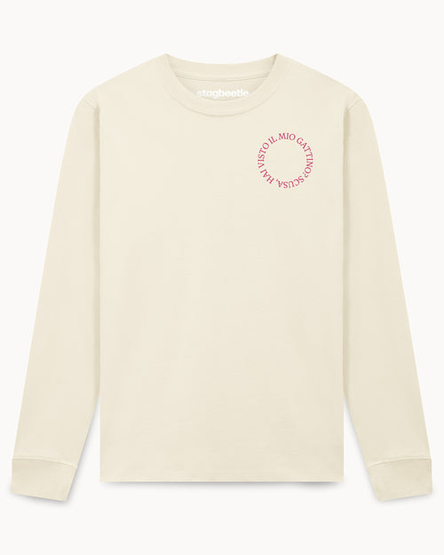 Bio-Longsleeve il mio Gattino