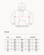 Bio Hoodie stone washed "Come, scusa?"